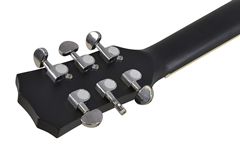 Electro Acoustic Guitar Matt Black Finish  40” Cutaway Dreadnought by Sotendo